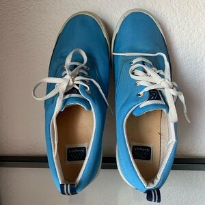 Vintage Kedsport Aviator Sky Blue Canvas Sneaker Shoes Turquoise Sporty Retro